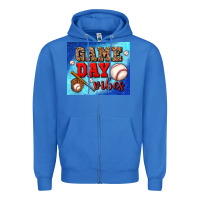 True Royal game day vibes mouse pad Zipper Hoodie - BundleAndBundleShop