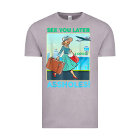 Vintage Zinc see you later assholes t shirt Vintage Tee - DesignPulse