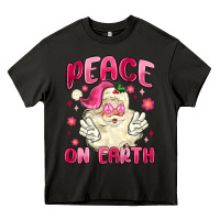 Asphalt peace on earth Heavy Core Tee - MaliasSmallBusiness