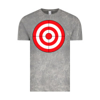 Cloud Rock bulls eye target lazy diy halloween costume darts shooting t shirt Vintage Tee - DesignPulse