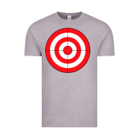 Vintage Zinc bulls eye target lazy diy halloween costume darts shooting t shirt Vintage Tee - DesignPulse
