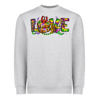 Mardi Gras Love Heavyweight Sweatshirt | Teevron