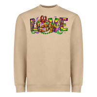 Mushroom mardi gras love Heavyweight Sweatshirt - OliviaCreatesArt