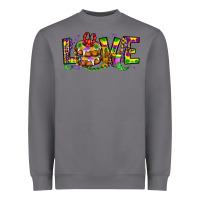 Storm mardi gras love Heavyweight Sweatshirt - OliviaCreatesArt