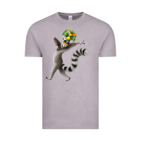 Vintage Zinc All Hail King Julien Vintage Tee - DesignPulse