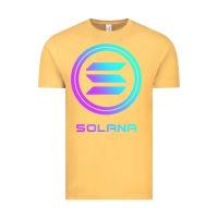 Vintage Mustard solana crypto sol coin blockchain decentralized application long sleev Vintage Tee - DesignPulse