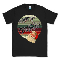 Black Merry Christmas Vintage Retro Classic Tee - Bettercallsaul