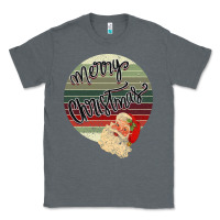 Charcoal Heather Merry Christmas Vintage Retro Classic Tee - Bettercallsaul