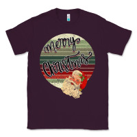 Plum Merry Christmas Vintage Retro Classic Tee - Bettercallsaul