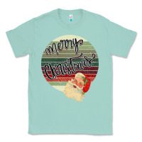 Seafoam Merry Christmas Vintage Retro Classic Tee - Bettercallsaul