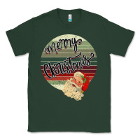 Sports Green Merry Christmas Vintage Retro Classic Tee - Bettercallsaul