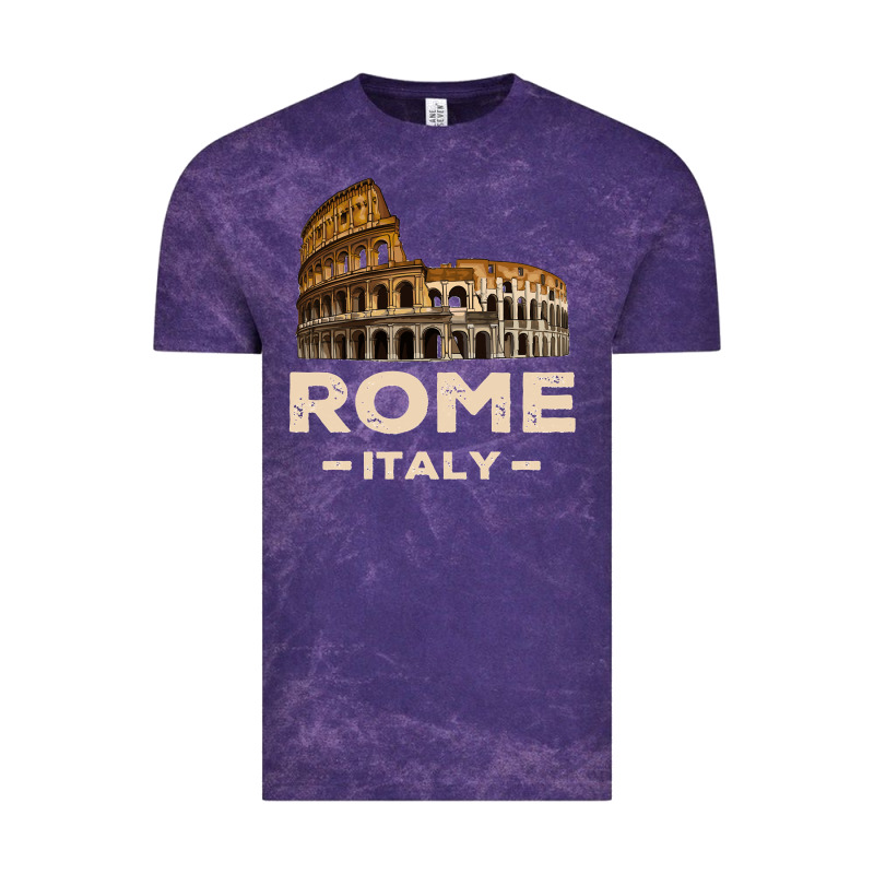 Cool Vintage Roma Italia Colosseum Souvenirs, Rome Italy Pullover Hood Vintage Tee by DesignPulse | Teevron