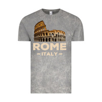 Cloud Rock Cool Vintage Roma Italia Colosseum Souvenirs, Rome Italy Pullover Hood Vintage Tee - DesignPulse