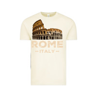 Vintage Arctic Cool Vintage Roma Italia Colosseum Souvenirs, Rome Italy Pullover Hood Vintage Tee - DesignPulse