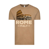 Vintage Coffee Cool Vintage Roma Italia Colosseum Souvenirs, Rome Italy Pullover Hood Vintage Tee - DesignPulse