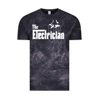Cloud Black the electrician the godfather parody design hipste Vintage Tee - PixelWave