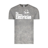 Cloud Rock the electrician the godfather parody design hipste Vintage Tee - PixelWave