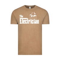 Vintage Coffee the electrician the godfather parody design hipste Vintage Tee - PixelWave