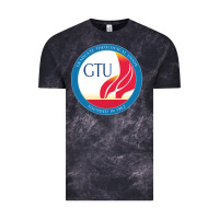 Cloud Black graduate, theological, education (GTU) Vintage Tee - PixelWave