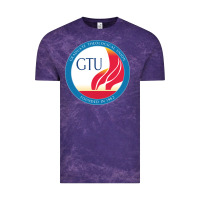 Cloud Purple graduate, theological, education (GTU) Vintage Tee - PixelWave