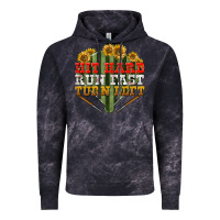 Cloud Black Hit hard run fast turn left Vintage Hoodie - NancyCooperArtShop
