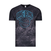 Cloud Black bing bong vintage distressed Vintage Tee - PixelWave