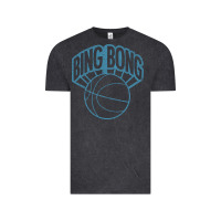 Vintage Black bing bong vintage distressed Vintage Tee - PixelWave