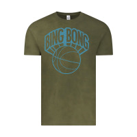 Vintage Olive bing bong vintage distressed Vintage Tee - PixelWave
