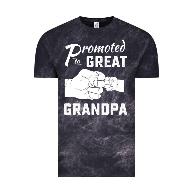 Promoted To Great Grandpa Vintage Tee by PixelWave | Teevron