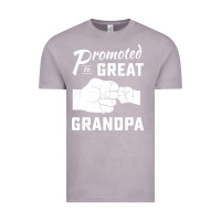 Vintage Zinc Promoted to Great Grandpa Vintage Tee - PixelWave