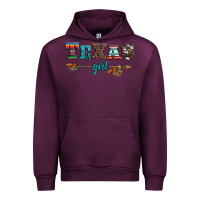 Mauve Wine texas girl serape turquoise leopard cowhide arrow Urban Hoodie - Artiststas