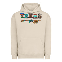 Pigment French Oak texas girl serape turquoise leopard cowhide arrow Urban Hoodie - Artiststas