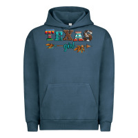 Pigment Midnight Navy texas girl serape turquoise leopard cowhide arrow Urban Hoodie - Artiststas
