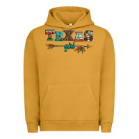 Pigment Peanut Butter texas girl serape turquoise leopard cowhide arrow Urban Hoodie - Artiststas