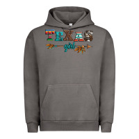 Pigment Tornado texas girl serape turquoise leopard cowhide arrow Urban Hoodie - Artiststas