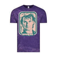 Cloud Purple patrick swayze retro 80s fan aesthetic design Vintage Tee - PixelWave