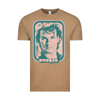 Vintage Coffee patrick swayze retro 80s fan aesthetic design Vintage Tee - PixelWave
