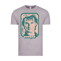 Vintage Zinc patrick swayze retro 80s fan aesthetic design Vintage Tee - PixelWave