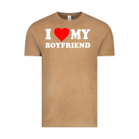 Vintage Camel I Love My Boyfriend T-Shirt Vintage Tee - PixelWave