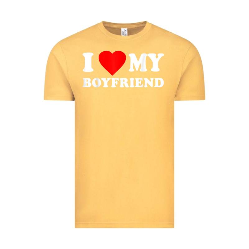 I Love My Boyfriend T-shirt Vintage Tee by PixelWave | Teevron