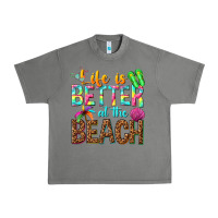 Tornado Life is better at the beach Urban Heavy Tee - NancyCooperArtShop