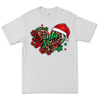 Dove Grey santa paws christmas heart Premium Tee - MaliasSmallBusiness