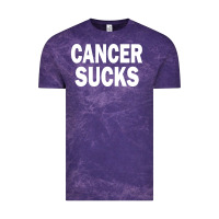 Cloud Purple cancer sucks Vintage Tee - PixelWave