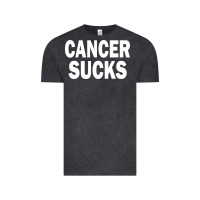 Vintage Black cancer sucks Vintage Tee - PixelWave