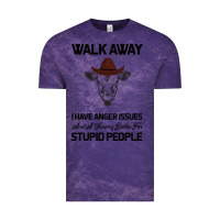 Cloud Purple trusting people turned me into the heifer i am tod  black Vintage Tee - Bettercallsaul