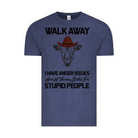 Vintage Denim trusting people turned me into the heifer i am tod  black Vintage Tee - Bettercallsaul