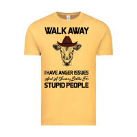 Vintage Mustard trusting people turned me into the heifer i am tod  black Vintage Tee - Bettercallsaul