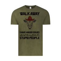Vintage Olive trusting people turned me into the heifer i am tod  black Vintage Tee - Bettercallsaul