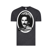 Vintage Black god save the quen king music Vintage Tee - PixelWave