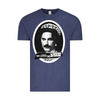 Vintage Denim god save the quen king music Vintage Tee - PixelWave